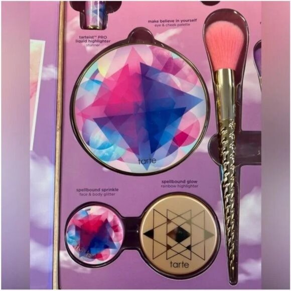 RARE NIB LIMITED EDITION TARTE MAKE BELIEVE IN YOURSELF MAKEUP COLLECTION - Picture 12 of 16
